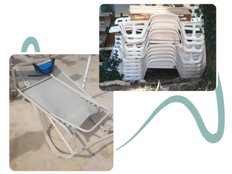 problem beach equipment